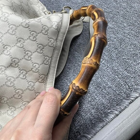 Gucci GG Bamboo Handle Shoulder Bag 450-032425 - Picture 7 of 16